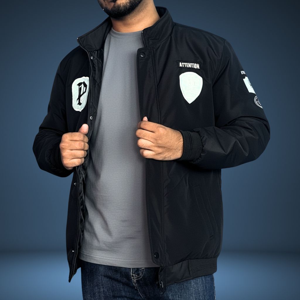 Jacket Model -6 (Black) - Image 2